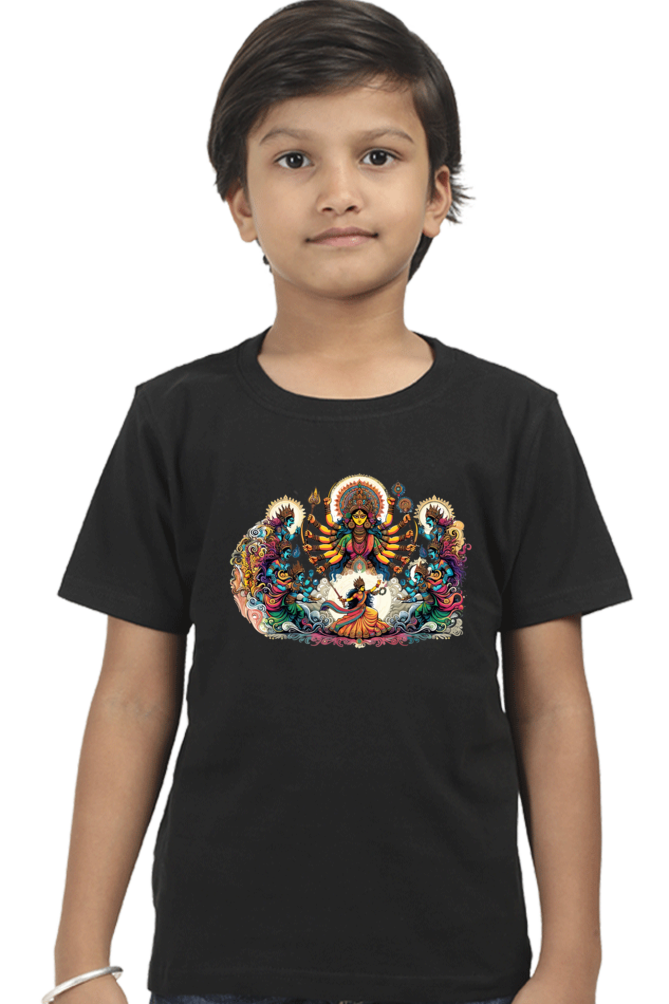 Durga’s Eternal Glory | Boys - Blooming Yellow