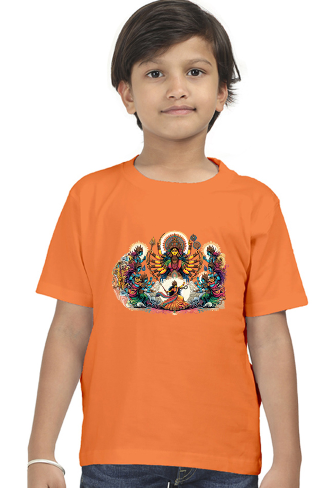 Durga’s Eternal Glory | Boys - Blooming Yellow