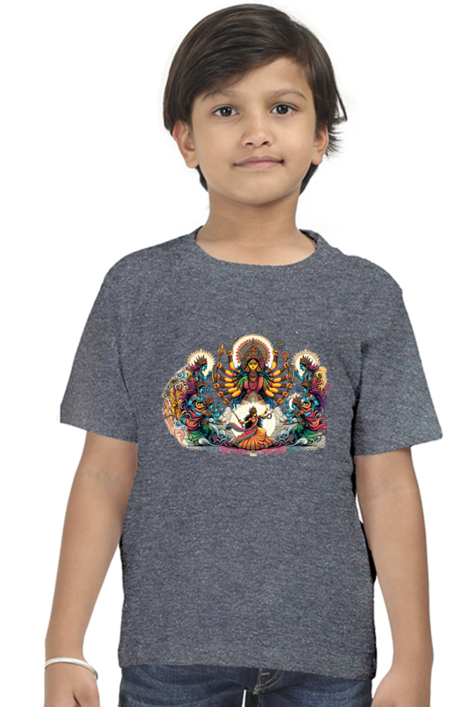 Durga’s Eternal Glory | Boys - Blooming Yellow