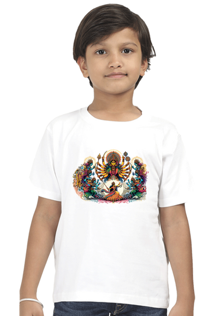 Durga’s Eternal Glory | Boys - Blooming Yellow