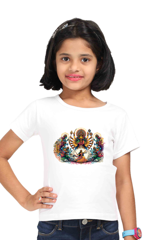 Durga’s Eternal Glory | Girls - Blooming Yellow