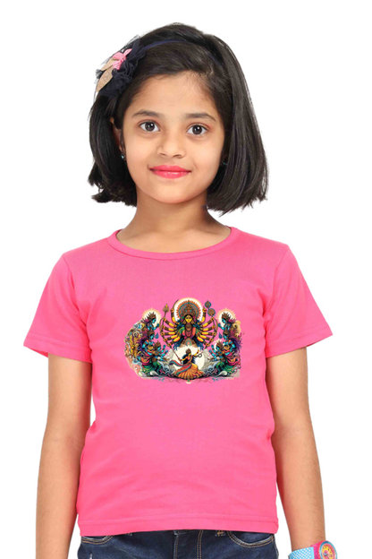 Durga’s Eternal Glory | Girls - Blooming Yellow
