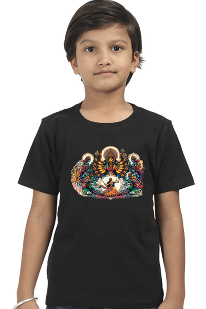 Durga’s Eternal Glory | Boys - Blooming Yellow