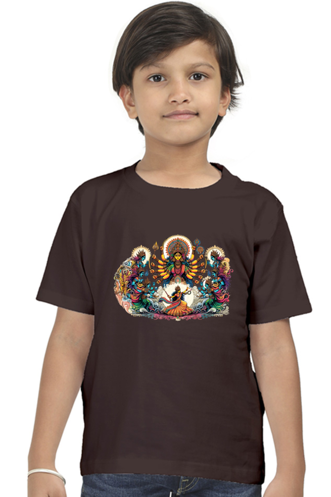 Durga’s Eternal Glory | Boys - Blooming Yellow