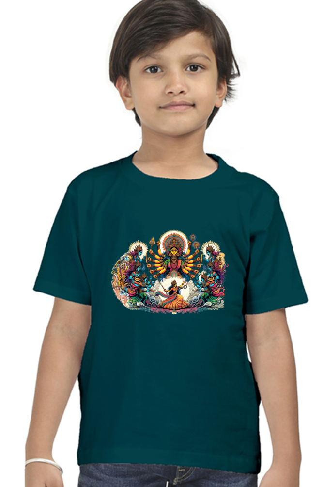 Durga’s Eternal Glory | Boys - Blooming Yellow
