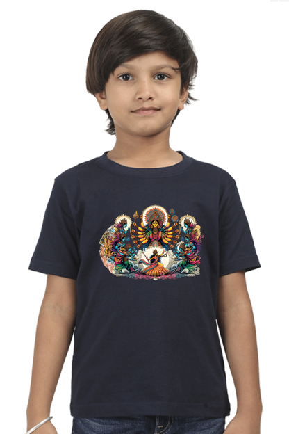 Durga’s Eternal Glory | Boys - Blooming Yellow