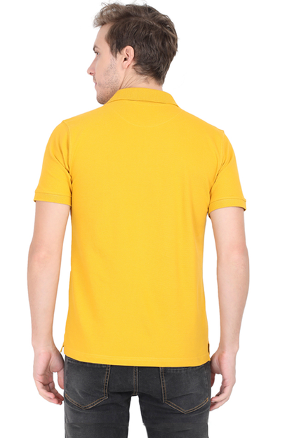 Strength of the Goddess | Men's polo - Blooming Yellow