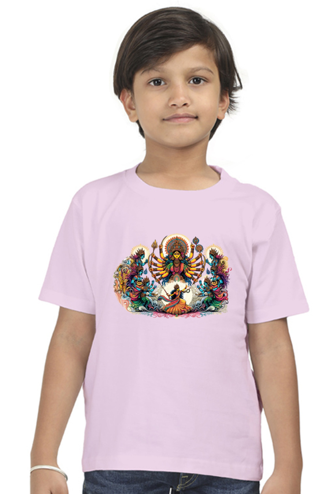 Durga’s Eternal Glory | Boys - Blooming Yellow