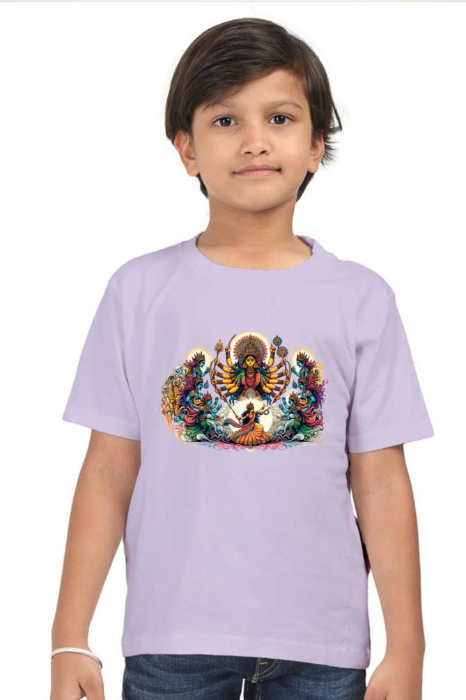 Durga’s Eternal Glory | Boys - Blooming Yellow