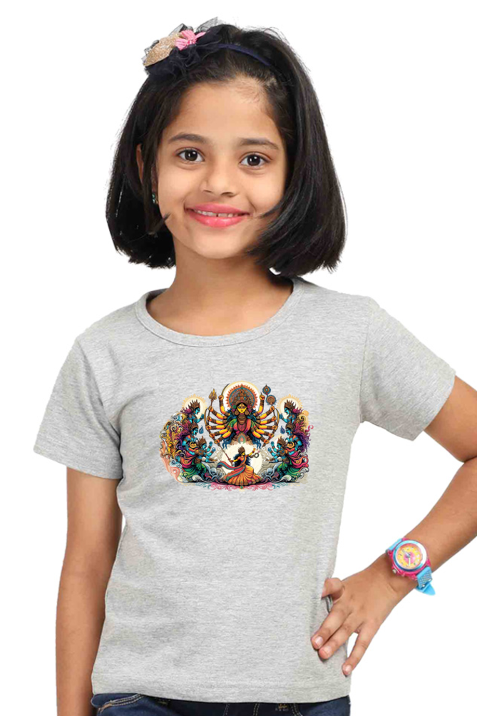 Durga’s Eternal Glory | Girls - Blooming Yellow