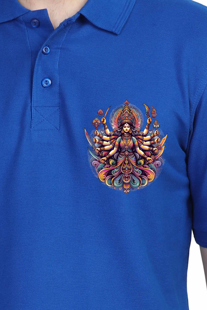 Fierce Goddess | Men's polo - Blooming Yellow